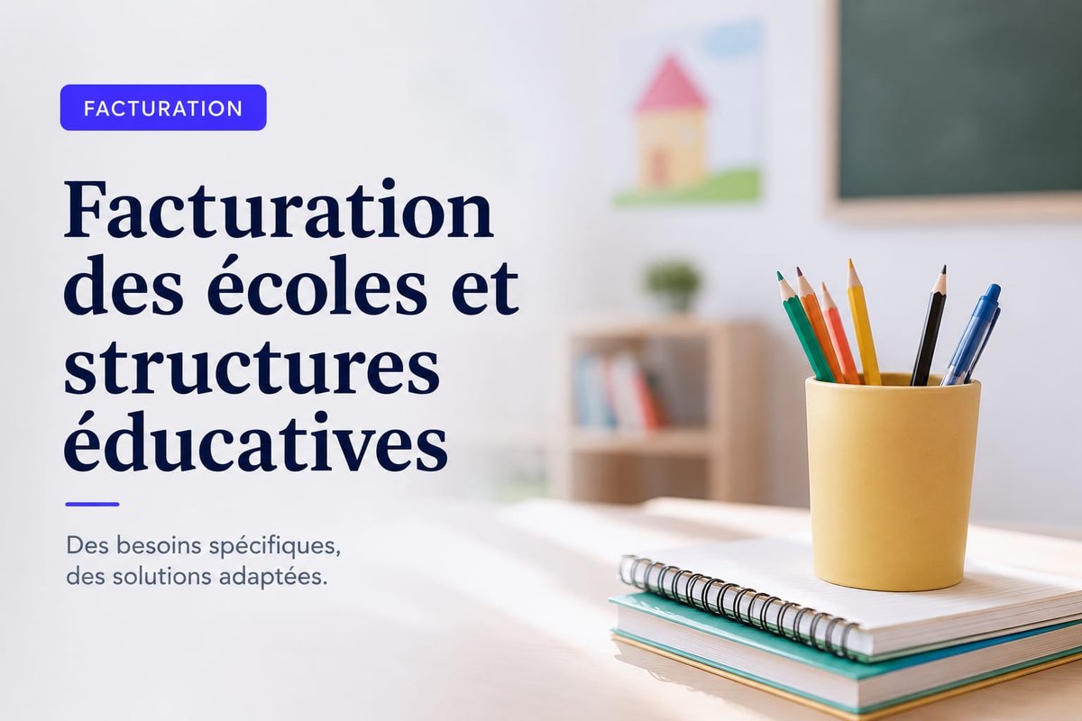 Facturation des écoles et structures éducatives: pourquoi les besoins sont différents
